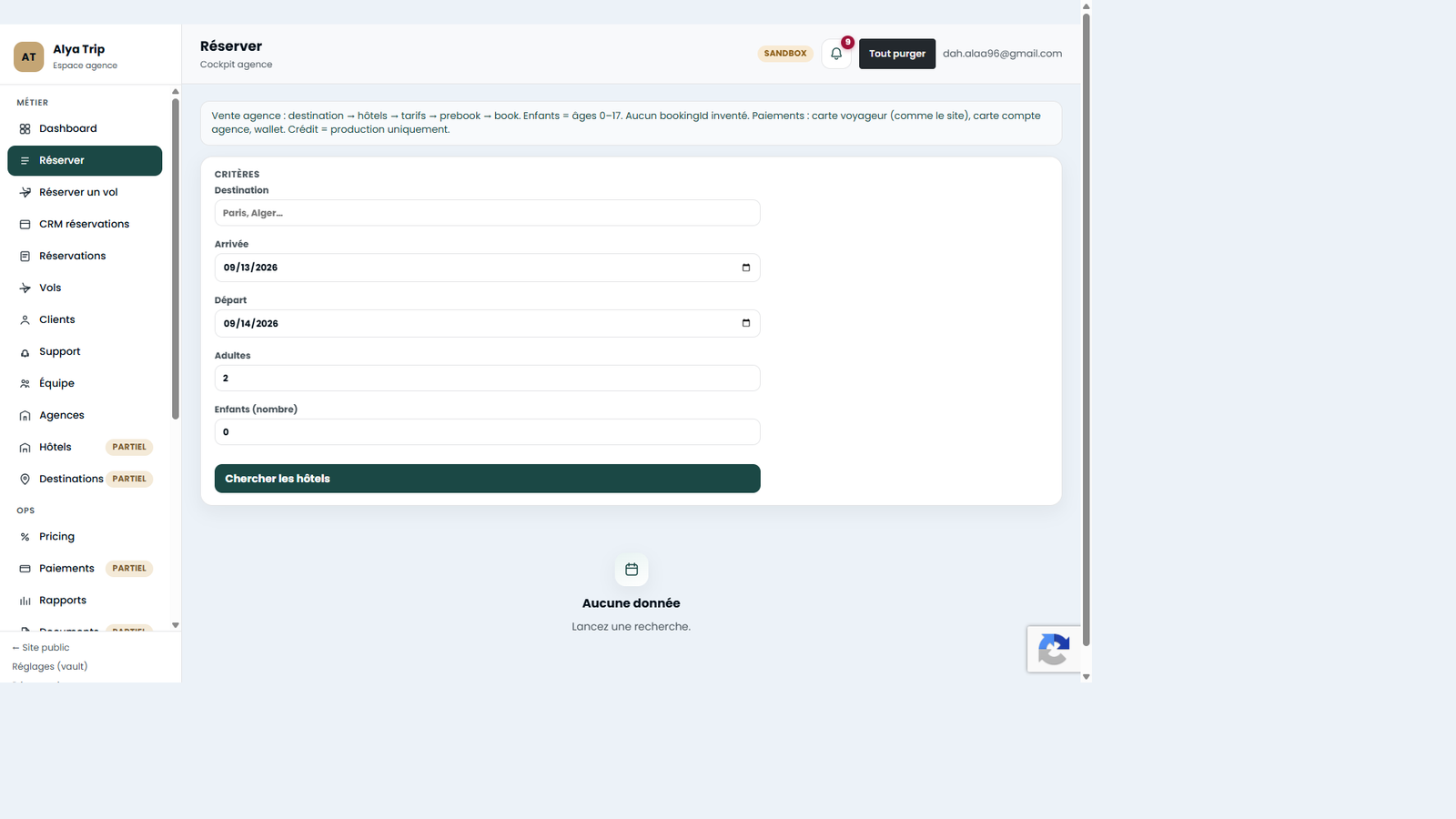 Agent book payment banner