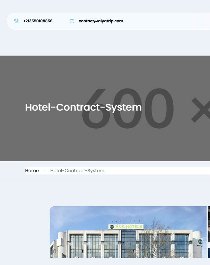 Hotel details + rates
